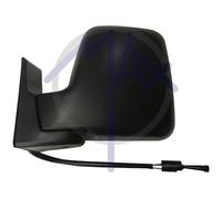 Espejo Retrovisor Mecánico Citroën Jumpy 1996 A 2006 Izquierdo Negro
