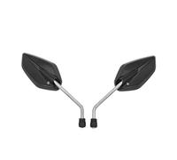 Espejo Retrovisor Moto Espejo Retrovisor Universal Para Motocicleta Color Negro Para Scooter Eléctrico.(Negro)