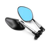 Espejo Retrovisor Moto Para Aprilia Para Tuono Para Mana Para Dorsoduro Para Shiver Para Pegaso Para SXV SR50R Espejos Retrovisores Para Motocicleta(Plata)