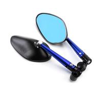 Espejo Retrovisor Moto Para Aprilia Para Tuono Para Mana Para Dorsoduro Para Shiver Para Pegaso Para SXV SR50R Espejos Retrovisores Para Motocicleta(Blue)