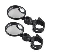 Espejo retrovisor motocicleta 1/2 Uds Espejo De Bicicleta Manillar Retrovisor Para Motocicleta 360 Rotación Ajustable Para Andar En Ciclismo Espejos Moto Laterales(2pcs round S)