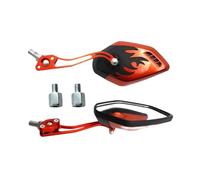 Espejo Retrovisor Motocicleta para, Accesorios De Modificación Universal para Vehículo Eléctrico Ajustable Giratorio 360° Espejos Laterales