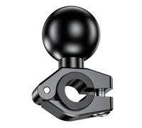 Espejo retrovisor motocicleta Para Adaptador Montaje Cabeza Bola 1 Pulgada Abrazadera Clip Manillar Bicicleta Y Motocicleta Soporte Espejo Retrovisor Espejos Moto Laterales(For 10-14mm Clamp)