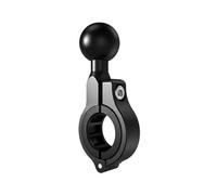 Espejo retrovisor motocicleta Para Adaptador Montaje Cabeza Bola 1 Pulgada Abrazadera Clip Manillar Bicicleta Y Motocicleta Soporte Espejo Retrovisor Espejos Motocicletas(For Dia 22mm Clamp)