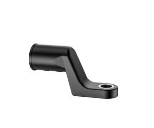 Espejo retrovisor motocicleta Para Adaptador Montaje Cabeza Bola 1 Pulgada Abrazadera Clip Manillar Bicicleta Y Motocicleta Soporte Espejo Retrovisor Espejos Moto Laterales(Plastic Mirror Base)