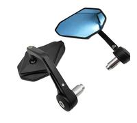 Espejo Retrovisor Motocicleta Para B&MW Para S1000XR K1200R Motocicleta 17-22mm Manillar Extremo Espejo Aleación Aluminio Espejos Universales Manillar Espejos Laterales