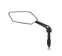 Espejo retrovisor motocicleta Para Espejo Retrovisor De Bicicleta Montaña Reflector Ajustable Eléctrico Plano 360 grados Ciclismo Marcha Atrás Espejos Moto Laterales(Left black)