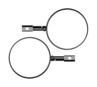 Espejo retrovisor Motocicleta para Espejo Retrovisor Universal Redondo De 7/8" para Manillar De Superbike Compatible con Espejos Retrovisores para M8 M10 Espejo Motocicleta