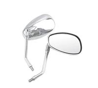 Espejo retrovisor Motocicleta para Espejos Retrovisores Universales Motocross Scooter Bicicleta Eléctrica Carreras Motocicleta Espejo Retrovisor Lateral 10Mm Espejo Motocicleta