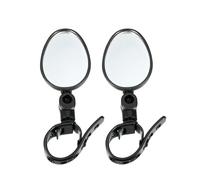Espejo retrovisor motocicleta Para MTB Bicicleta Carretera Espejo Retrovisor 360 Grados Ajustable Giratorio Universal Manillar Ciclismo Retrovisores Espejos Motocicletas(2 Pcs Elliptical)