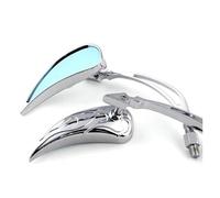 Espejo retrovisor Motocicleta para Rebel 250 Shadow 600 750 VTX VT Espejos retrovisores universales Motocicleta Espejo Lateral Motocicleta Espejo Motocicleta