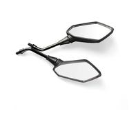 Espejo retrovisor Motocicleta para Retrovisores Laterales Universales Motocicleta Scooter Bicicleta Eléctrica Manillar Extremo del Manillar Electromóvil Espejo Convexo Trasero Espejo Motocicleta(10mm