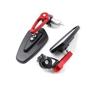 Espejo Retrovisor Motocicleta para Suzuki GSR 600 GSR750 SV650 SV400,Espejos Retrovisores De Motocicleta Espejo Antideslumbrante Accesorios,D-Red