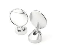 Espejo retrovisor motocicleta Para VESPA Sprint50 150 Prima50 GTS150 250 300 2013-2024 Retrovisor De Motocicleta Manillar Redondo Extremo Espejos Espejos Motocicletas(Silvery no)