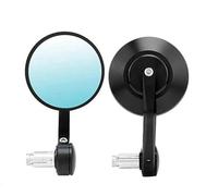 Espejo Retrovisor Negro For Motocicleta 7/8" Redondo CNC Piezas Cafe Racer Extremo De Barra Lateral Para R15 R25 R3 R1 R1S R6 R6S V2 V3