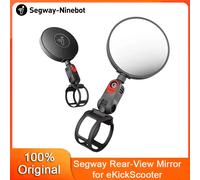 Espejo retrovisor Original para Ninebot de Segway ZT3 Pro GT3 G3 G2 G30 F3 Pro E3 E2 Pro Scooter 360 ° Espejos convexos de rotación Rear view Mirror 2pc