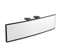 +PWR Car Parts Espejo Retrovisor Panorámico XL. Universal, más Ángulo de Visión. 300x65 mm. Seguro y Fácil de Instalar.