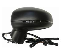 Espejo Retrovisor para Audi A1 2010-2018 8 Perno Negro Izquierdo