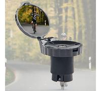 Espejo retrovisor para bicicleta de muñeca, resistente a los golpes, vidrio, seguridad del brazo del manillar | Accesorios de visibilidad ligeros, giratorio de 360 grados para el uso