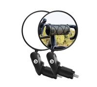 Espejo Retrovisor para Bicicleta para Gazelle Chamonix/Esprit/Ami C7/Balance/CityGo, Visión Clara y Sin Obstrucciones, Espejo Retrovisor Convexo Giratorio Tipo Manillar