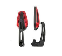 Espejo Retrovisor para Bicicleta, Transparente, De Amplio Campo Visión, Ajustable para Manillar (Izquierdo Y Derecho)(C)