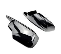 espejo retrovisor Para BMW E46 316i 318i 318d 320d 320i 323i 325i 328i 330d 330i ABS Espejo retrovisor cubierta de la carcasa del espejo(Glossy Black)