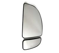 Espejo retrovisor para coche cristal para Fiat para Ducato 1990-2002 espejo coche con calefacción cristal 8151S4 8151S5 8151ER 8151EQ reemplazo Espejo Lateral Coche (Big and small R)