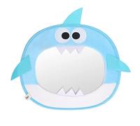 Espejo Retrovisor para Coche de Bebé con Diseño de Dibujos Animados, Espejo Retrovisor para Asiento Trasero de Bebé, Espejo para Niño Pequeño Orientado hacia Atrás(Tiburón)