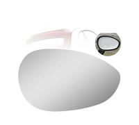 Espejo Retrovisor para Fiat 500 500c 2007-2024 Espejo Retrovisor Gran Angular Delantero con Calefacción Convexo Cristal De Espejo Retrovisor(1pc Left)
