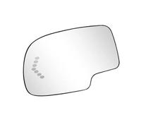 Espejo retrovisor Para GMC Para Yukon 2003-2006 Lado Izquierdo Derecho Calentado Puerta Espejo Cristal Convexo Señal Giro 88944391 Retrovisor Exterior(Izquierda)