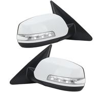 Espejo retrovisor Para Kia Para Sorento Para XM 2011-2014 9 cables imprimación blanca espejo lateral de la puerta