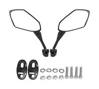 Espejo Retrovisor para Motocicleta, 1 par de Espejos Laterales Ajustables para Manillar de Motocicleta, Repuesto para HYOSUNG GT125R GT250R GT650R GT650S