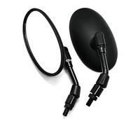 Espejo Retrovisor Para Motocicleta, Espejo Retrovisor Ovalado De 10mm Para MT-01 MT-03 MT-07 MT-09/SR/FZ-07 FZ-09 MT-10(Negro)