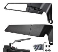 Espejo retrovisor para motocicleta, retrovisor, ajustable, rotación de 360°, lente antivértigo, resistencia reducida al viento, espejo retrovisor compatible con Yamaha MT-07 MT-09 MT-10