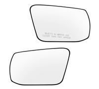 Espejo retrovisor para Nissan Altima versión Estadounidense 2013-2018, Izquierdo y Derecho, con calefacción, Convexo y con Placa Base Trasera.