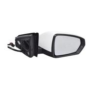 espejo retrovisor Para Vw Para Polo Plus 2019 2020 2021 2022 2023 Conjunto espejo lateral señal de giro 6 PINES Retrovisor exterior(Gold-L7)