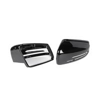 Espejo Retrovisor para W176 W246 W204 W212 W221 C117 X156 2 Tapas Espejos Retrovisores Cubiertas Laterales Cubiertas De Repuesto(Black)