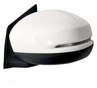 espejo retrovisor plegable Para City GM6 2015-2018 Conjunto Espejos Retrovisores Laterales Exteriores Automóvil(White-Left(Side),With Light)