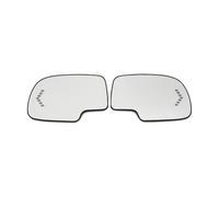 Espejo Retrovisor Puerta Lente Lateral Cristal Calentada Para Chevy Para Avalanche Para Silverado Para Suburban Para Tahoe 1500 3500 Espejo Retrovisor Reemplazo(A pair)