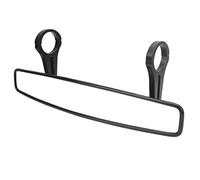 Espejo retrovisor, Qiilu Espejo retrovisor panorámico gran angular con punto ciego convexo Espejo retrovisor interior con soporte de montaje apto para Polaris RZR PRO XP / XP 1000