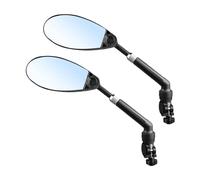 Espejo retrovisor rotativo seguro, espejo de rueda, resistente a los golpes, accesorios para gafas con gran angular para la visibilidad lateral de la bicicleta contra la suciedad y la carretera