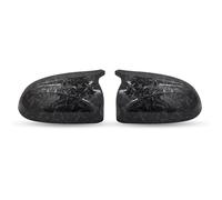 Espejo Retrovisor Tapa Patrón Carbono Negro Brillante