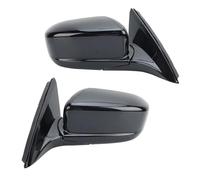 Espejo Retrovisor Tractor Conjunto De Espejo Retrovisor Lateral Plegable Manual De 3 Pines Para Accord 2003 2004 2005 2006 2007(1 pair black)