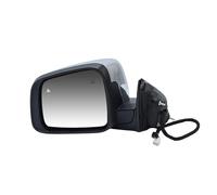 Espejo Retrovisor Tractor Conjunto Espejo Retrovisor Lateral 13 Cables, Punto Ciego Plegable Manual Para Jeep Para Grand Para Cherokee WK 2011-2022(Izquierda)