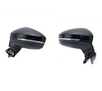 Espejo Retrovisor Tractor Espejo Negro Doble Enchufe 8 Pines Con Punto Ciego Conjunto Espejo Retrovisor Lateral Para VW Para Tiguan 2018-2023(1pair)