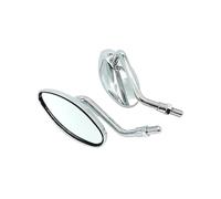 Espejo Retrovisor Universal De 10 Mm Para Motocicleta Y Scooter (espejo Lateral Convexo)