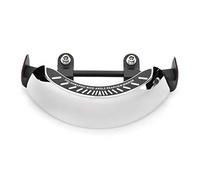 Espejo Retrovisor Universal de Gran Angular, Espejo Panoramico Moto Vista de 180 ° Punto Ciego Gran Angular Medio Espejo Retrovisor Espejo Retrovisor Panorámico Convexo