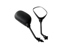 Espejo Retrovisor Universal Para Motocicleta, Scooter, ATV, QUAD, BUGGY, Con Soporte De Aleación De 25 Mm Y 22 Mm Para Manillar M10 Y M8(M10 mirrors)