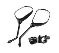 Espejo Retrovisor Universal Para Motocicleta, Scooter, ATV, QUAD, BUGGY, Con Soporte De Aleación De 25 Mm Y 22 Mm Para Manillar M10 Y M8(M10-22mm set)