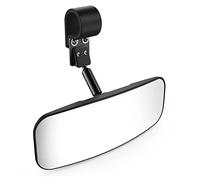 Espejo retrovisor UTV, espejo retrovisor convexo central para jaula de barra antivuelco de 1.75 a 2 pulgadas, compatible con Polaris RZR Turbo, Kawasaki Mule, Teryx, Honda Pioneer, Can am Maverick X3